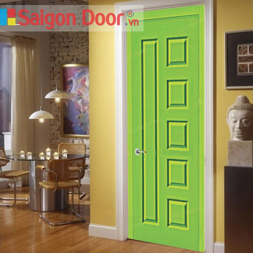 Cửa nhựa Hàn Quốc composite, cửa gỗ công nghiệp - SaiGonDoor