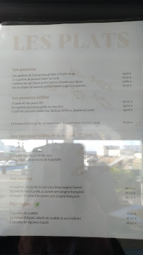 La Maison de l'Océan à Brest menu