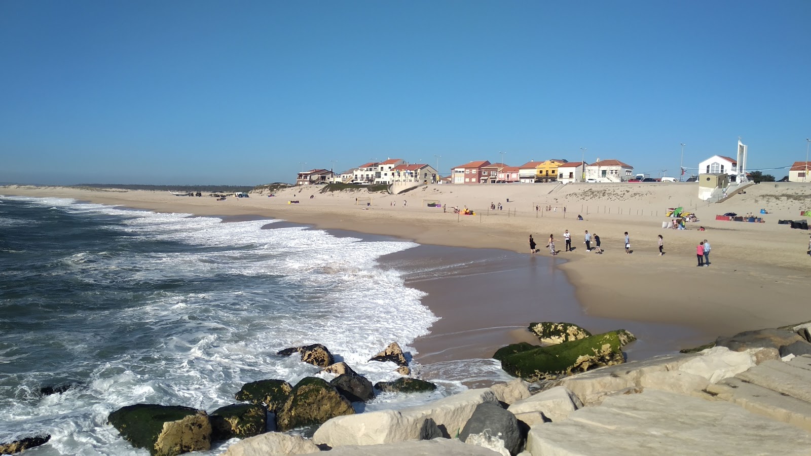 Foto af Praia da Leirosa faciliteter område