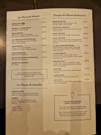 Restaurant Sablé (anciennement le trio) à Quiberon - menu / carte