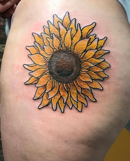 Explore metroid tattoo ideas, creative tattoo ideas in Libertyville, available at Lucky Seven Tattoo