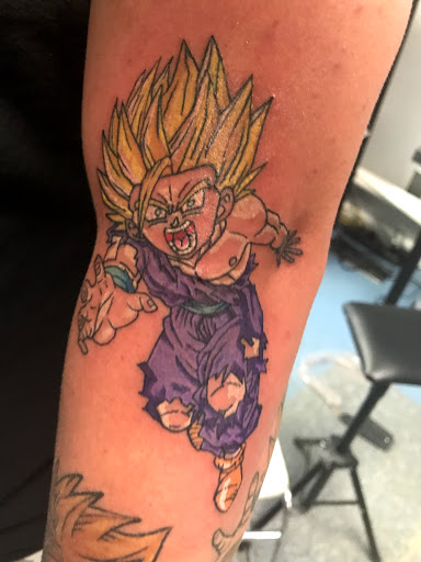 Explore nerdy tattoo ideas, creative tattoo ideas in Muncie, available at The Tattoo Studio