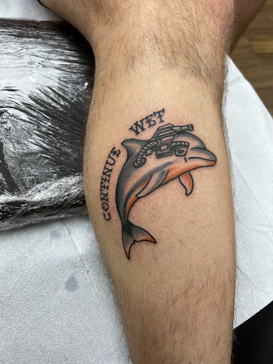 Explore praying mantis tattoo ideas, creative tattoo ideas in Twentynine Palms, available at No Mans Land Tattoo