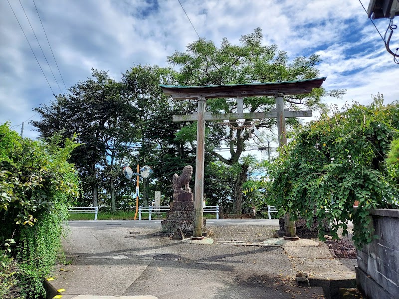 諸木八幡宮一の鳥居