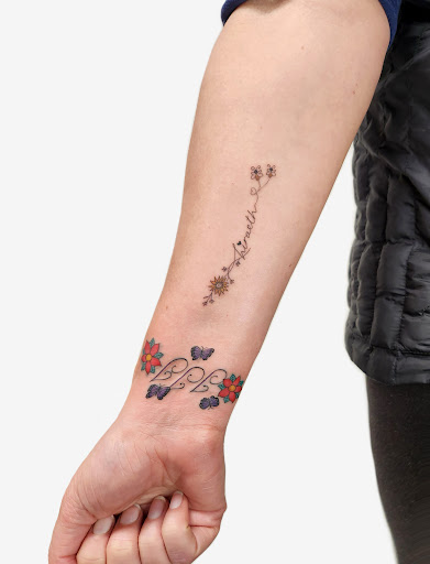 Explore twin mom tattoo ideas, creative tattoo ideas in Sunnyvale, available at Greego tattoo