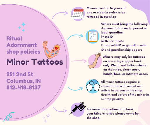 Explore narrow tattoo ideas, creative tattoo ideas in Columbus, available at Ritual Adornment Tattoo and Piercing