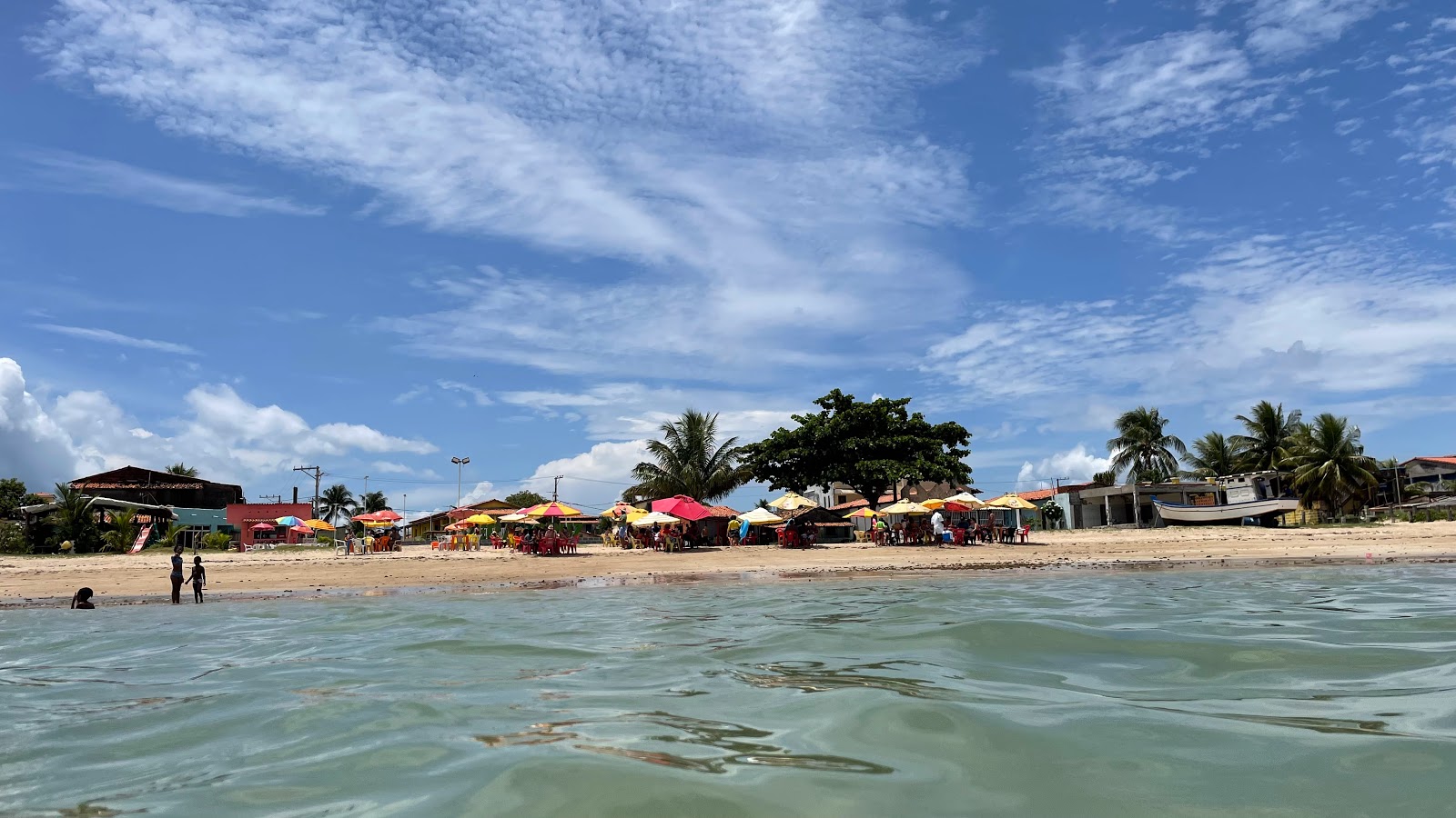 Fotografija Praia da Barra do Pote z dolga ravna obala