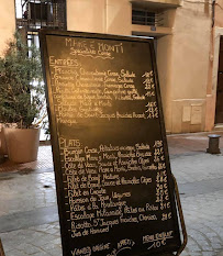 MARE E MONTI à Bandol menu