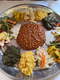 Injera du Restaurant éthiopien La Reine de Saba à Paris - n°9
