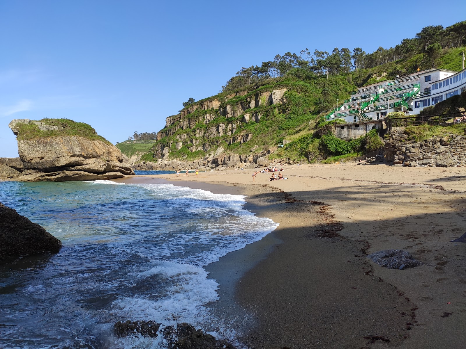Photo de Playa de Estano avec caillou fin clair de surface