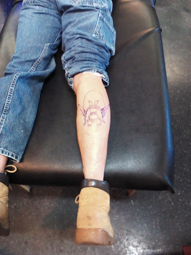 Explore meliodas tattoo ideas, creative tattoo ideas in Dekalb, available at Proton Tattoo