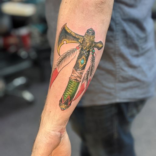 Explore tattoo fill in ideas, creative tattoo ideas in Sarasota, available at Z-Edge Tattoo and Body Piercing North Shop