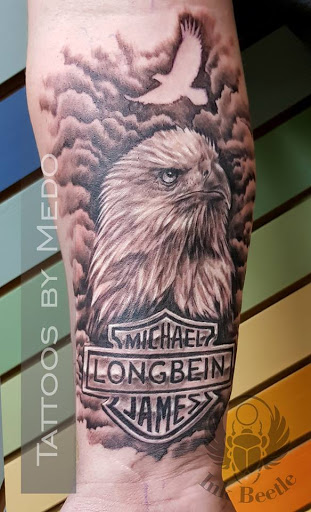 Explore dart tattoo ideas, creative tattoo ideas in Streator, available at Ink Beetle Tattoo