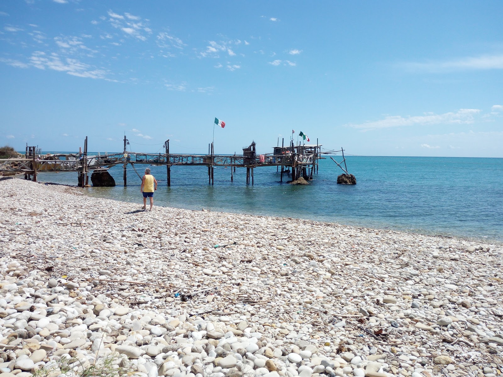 Fotografie cu Spiaggia della Canale și așezarea