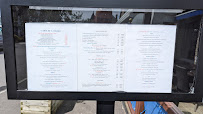 Restaurant de la Marée à Grandcamp-Maisy carte