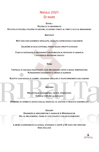 Menu / carte de Ribalta Ristorante & Pizzeria à Montespertoli