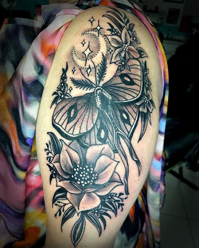 Explore sisyphus tattoo ideas, creative tattoo ideas in Saint Petersburg, available at Edens Apple Tattoos and Piercings