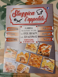 Menu / carte de Stuzzica L'Appetito Di Morale Angelica à Floridia