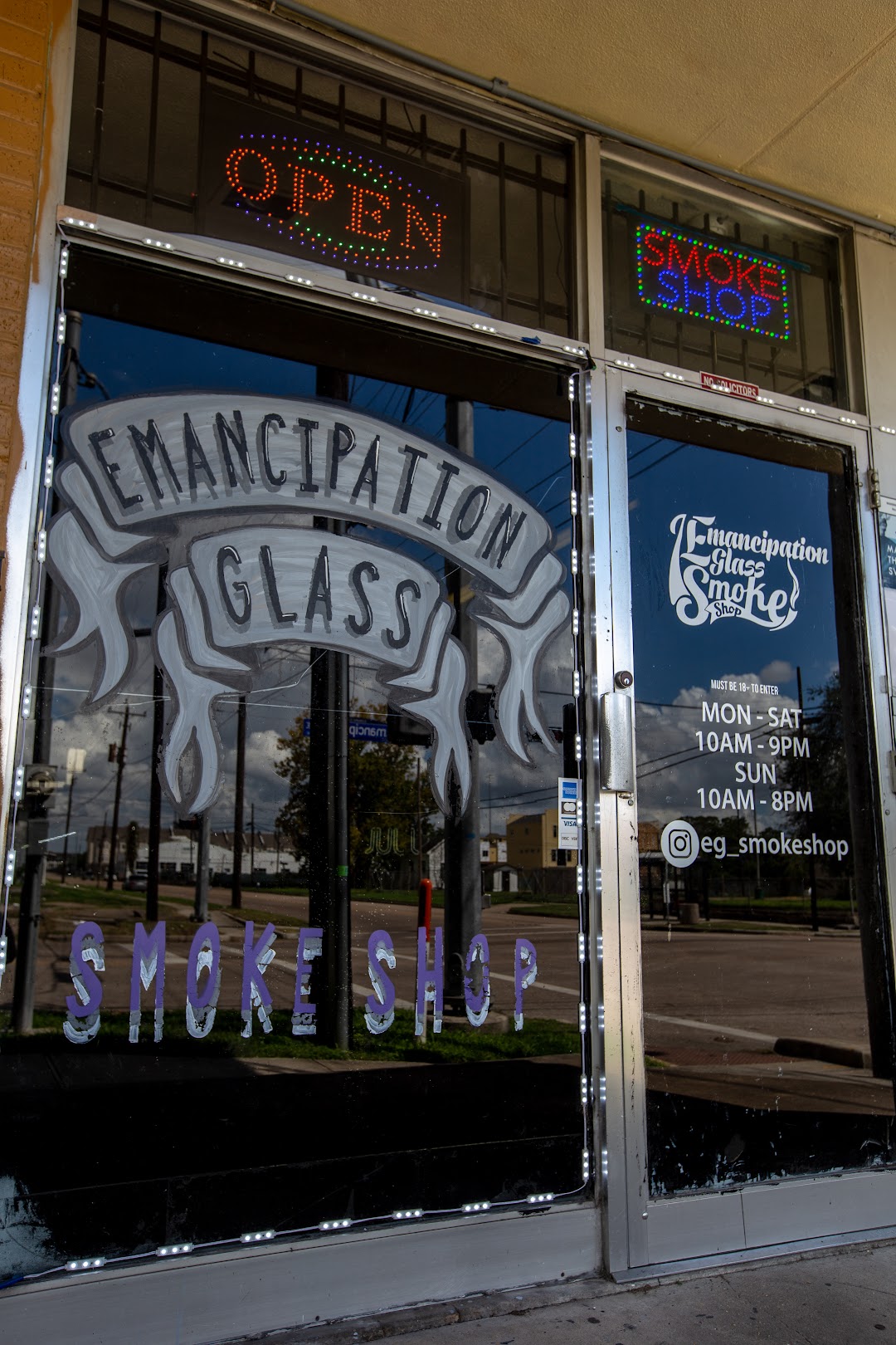 Emancipation Glass Smoke Shop