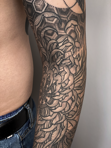 Explore italian american tattoo ideas, creative tattoo ideas in Brooklyn, available at Nine Dragons Tattoo