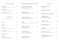 Menu / carte de Pizzeria Pinocchio à Lörrach