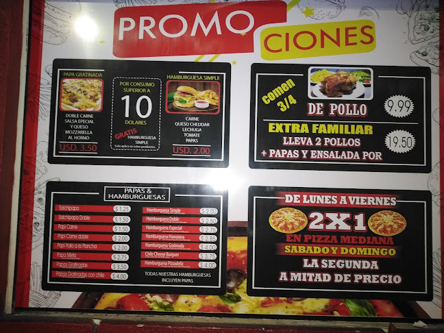 Pizzadeliz fast foods - Ambato