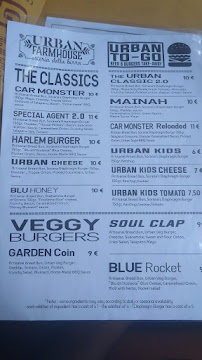 Urban Farmhouse à Pordenone menu