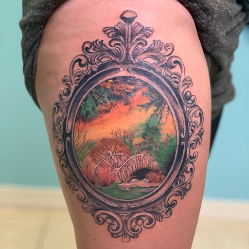 Explore stitch tattoo ideas, creative tattoo ideas in Ocala, available at The Tattoo Gallery of Ocala LLC