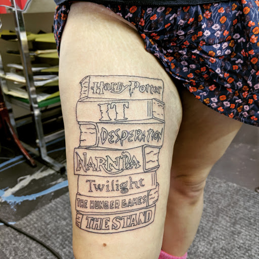 Explore snail tattoo ideas, creative tattoo ideas in Redding, available at Caddy Daddys