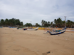 Foto von Maruthamunai Beach und die siedlung