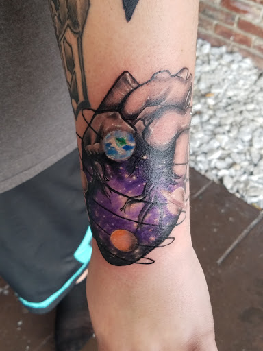 Explore state of georgia tattoo ideas, creative tattoo ideas in Fort Lauderdale, available at Rock And Roll Tattoo, Piercing, Laser removal