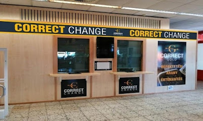 Correct Change - Kispest | Valutaváltó