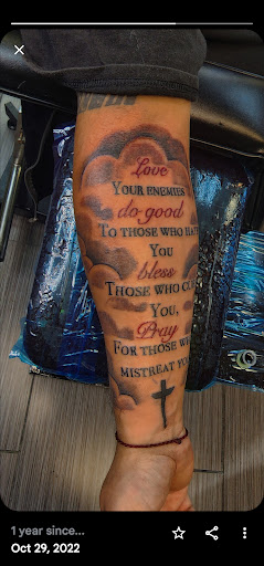 Explore sibling tattoo ideas for 3, creative tattoo ideas in Riverside, available at Darkstar Tattoo CA