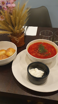 Soupe de tomate du Restaurant ukrainien Le Bortsch à Paris - n°2