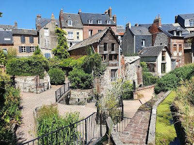 Jardin du Tripot à Honfleur