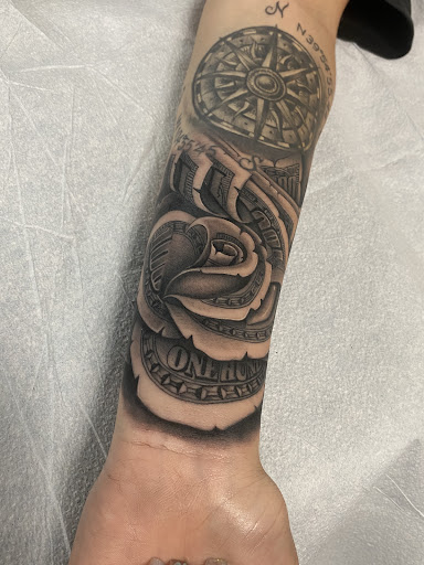 Explore cover up ideas for big tattoos, creative tattoo ideas in Denver, available at Ikonik Ink Tattoo