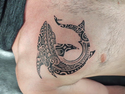 Explore nautical tattoos ideas, creative tattoo ideas in Honolulu, available at Rock Star Tattoos & Piercings