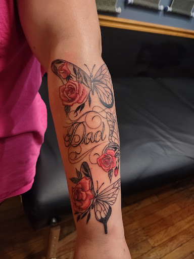 Explore tattoo ideas for grandchildren, creative tattoo ideas in Castleton On Hudson, available at Fast Lane Tattoo