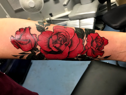 Explore tattoo ideas for cosmetologist, creative tattoo ideas in Muncie, available at The Tattoo Studio