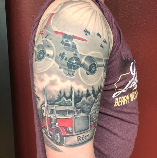 Explore hands tattoo ideas, creative tattoo ideas in Magnolia, available at Tanner Tattoos