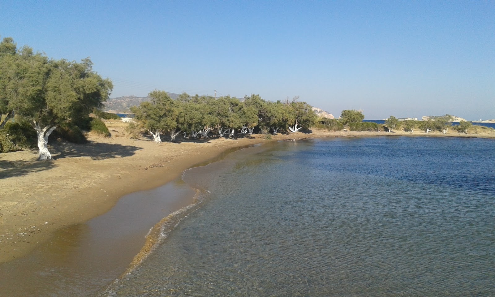 Foto de Paralia Kalamitsi localizado em área natural