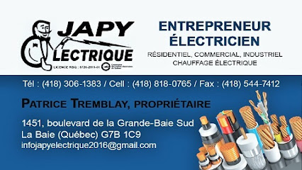 Japy Electrique 2016 Inc