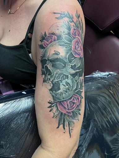 Explore scar covering tattoo ideas, creative tattoo ideas in Warner Robins, available at Untold Pain Tattoo Studio