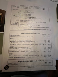 Menu / carte de Restaurant Marguerite - Bocuse à Lyon