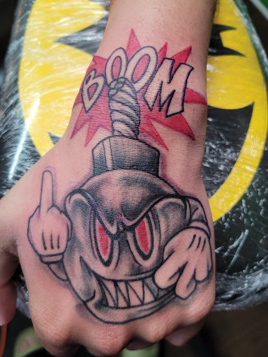 Explore halloween tattoo ideas for women, creative tattoo ideas in Reading, available at Out The Gutter & Inklife.co LLC Tattoos & body piercing