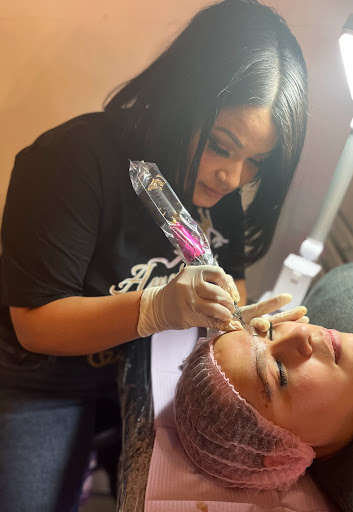 Explore lilac tattoo ideas, creative tattoo ideas in Omaha, available at Amethyst Spa