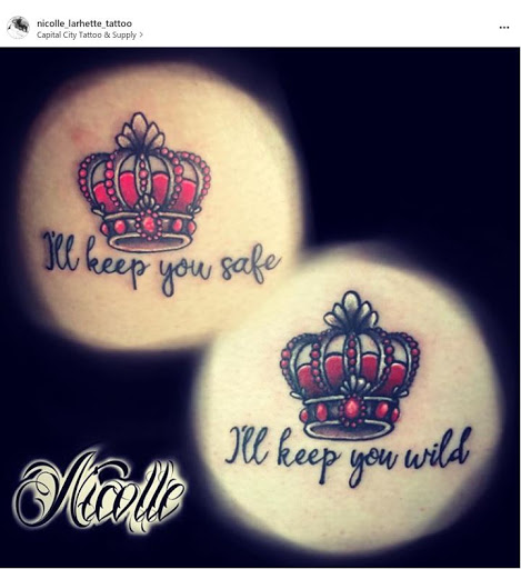 Explore prince tattoo ideas, creative tattoo ideas in Concord, available at Capital City Tattoo LLC