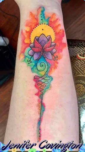 Explore blackout tattoo cover up ideas, creative tattoo ideas in Spokane, available at Tattoo Room