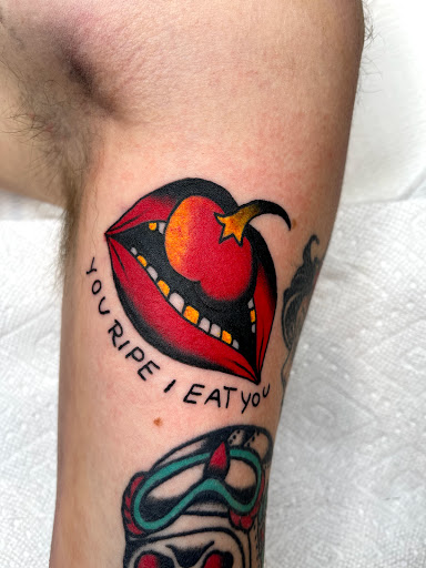Find earth tattoo ideas for your next unique tattoo in Johnson City at Gold Cross Tattoo Co.
