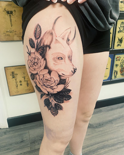 Explore pisces zodiac tattoo ideas, creative tattoo ideas in Concord, available at Sterling Tattoo Club